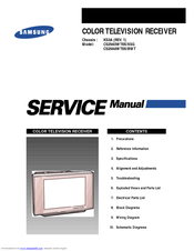 Samsung CS29A6WT8X/BWT Service Manual