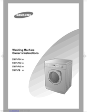 Samsung SWF-P8 Owner's Instructions Manual
