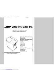 Samsung WT10S2P Owner's Instructions Manual