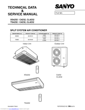 Sanyo XS4232 Technical Data & Service Manual
