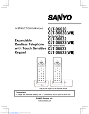 Sanyo CLT-D6620(WH) Instruction Manual
