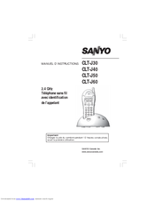 Sanyo CLT-J40 Manuel D'instructions