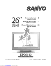 Sanyo DP26640 - 26