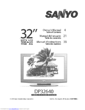 Sanyo DP32640 - 31.5