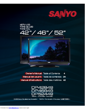 Sanyo DP42849 - 42