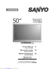 Sanyo DP50741 Owner's Manual