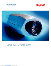 Sanyo VCC-WD8870P Brochure
