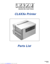 SATO CL6XXe Parts List