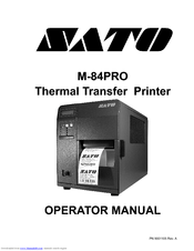 Sato M-84PRO Operator's Manual