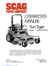 Scag Power Equipment Turf Tiger STT61V-31EFI-SS Operator's Manual