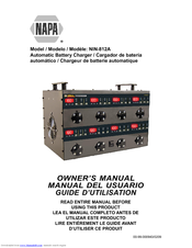 Napa 00-99-000943 Owner's Manual