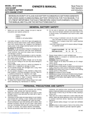 Schumacher SF-2151MA Owner's Manual