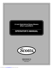 Scotts SP6213 Operator's Manual