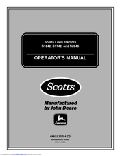 Scotts S1642, S1742, S2046 Operator's Manual