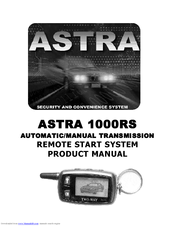 Scytek Electronic Astra 1000RS Series Product Manual