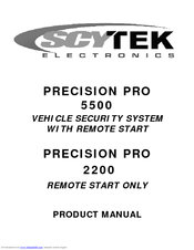 Scytek Electronic PRECISION PRO 2200 Product Manual