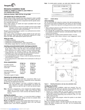 Seagate ATA Interface Disc Drives ST92011A Installation Manual