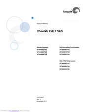 Seagate CHEETAH 15K.7 ST3450857SS Product Manual