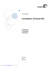 Seagate Constellation ES ST32000644NS Product Manual