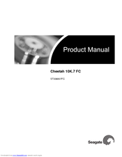 Seagate ST336807FC - Cheetah 36 GB Hard Drive Product Manual