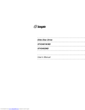 Seagate Elite ST43402ND User Manual