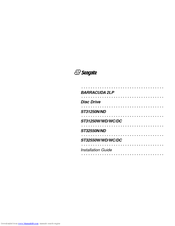 Seagate BARRACUDA 2LP ST31250N/ND Installation Manual