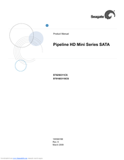 Seagate Pipeline HD Mini Series Product Manual