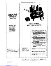 Sears Craftsman 919.176311 Owner's Manual