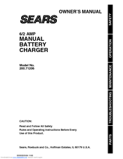 Sears 200.71206 Owner's Manual