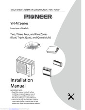 Pioneer YN-M Series Installation Manual
