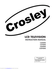 Crosley C37HDHB Instruction Manual