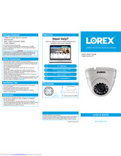 Lorex LEV2712 SERIES Quick Start Manual
