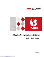 HIKVISION DE5 Series Quick Start Manual