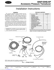 carrier 48NP Installation Instructions Manual