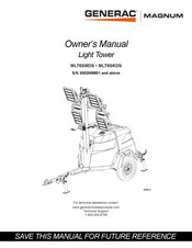Generac Power Systems MAGNUM MLT6SMDS Owner's Manual