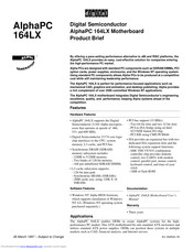 AlphaPC AlphaPC 164LX Product Brief