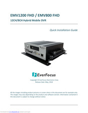 EverFocus EMV1200 FHD Quick Installation Manual