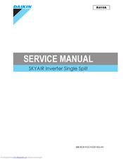 Daikin SKYAIR Service Manual