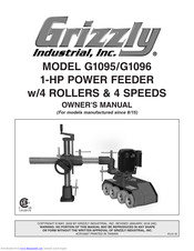 Grizzly G1095 Owner's Manual