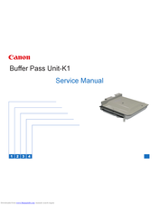 Canon K1 Service Manual