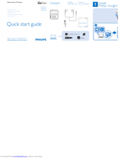 Philips GoGear SA3RGA04 Quick Start Manual