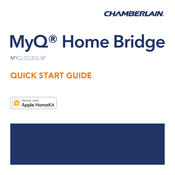 Chamberlain MYQ-G0303-SP Quick Start Manual