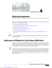 Cisco Nexus 5596 Hardware Installation Manual