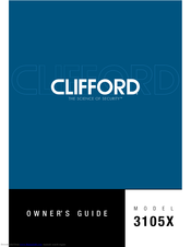 Clifford 3105X Owner's Manual