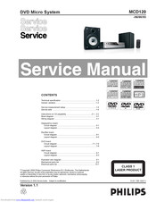 Philips MCD120/96 Service Manual