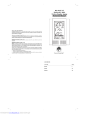 La Crosse Technology WS-8035U-IT Instruction Manual