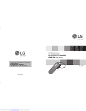 LG HBM-290 User Manual