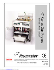 Frymaster 47 Series Service & Parts Manual