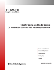 Hitachi Compute Blade 2500 Installation Manual