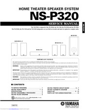 Yamaha NS-P320 Service Manual